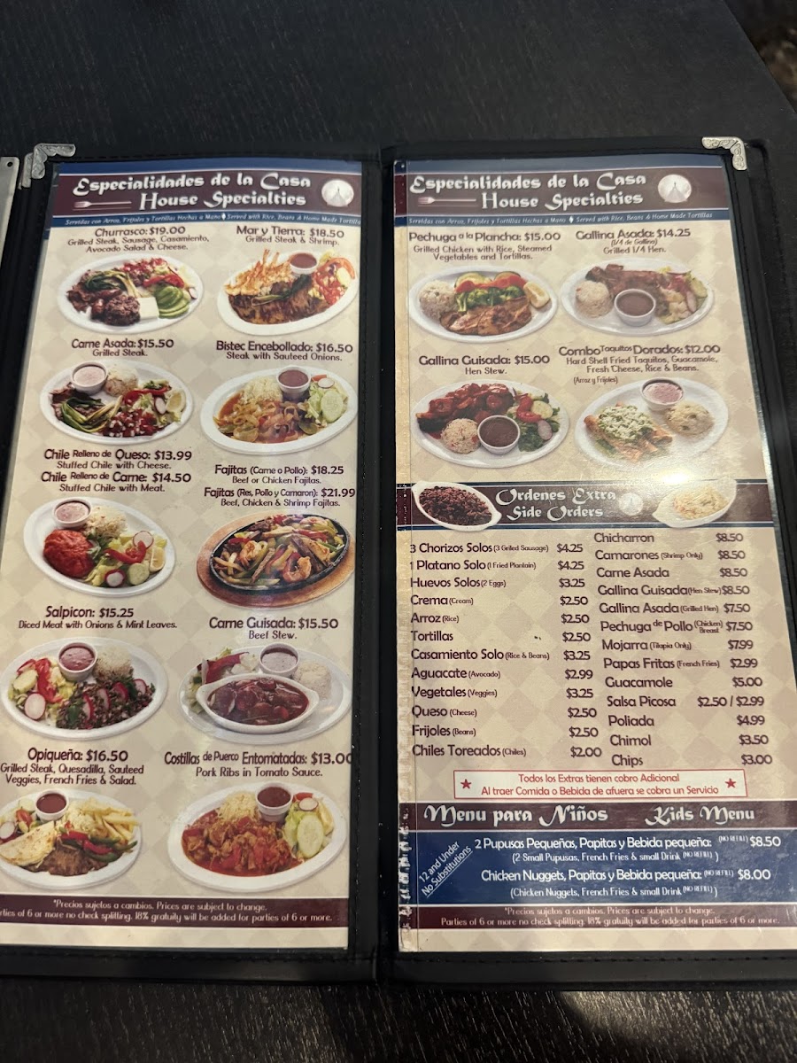 Luna Maya Grill Menu - Image 4